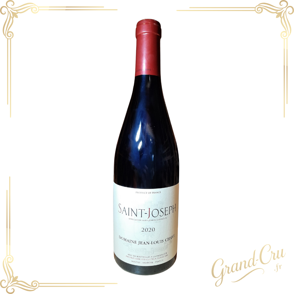 Bouteille de SAINT-JOSEPH jean-Louis CHAVE ROUGE 2020