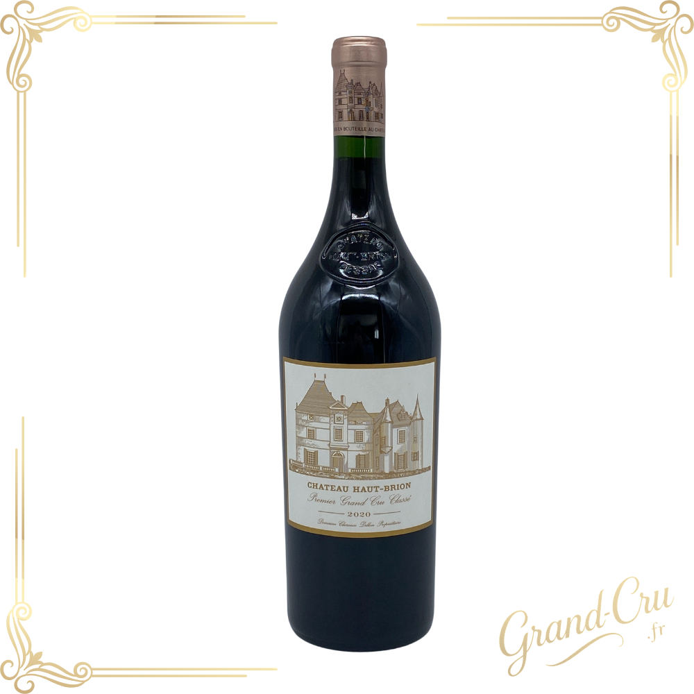 Magnum de Château Haut-Brion 2020, Premier Grand Cru Classé de Graves au style noble, complexe et taillé pour la garde