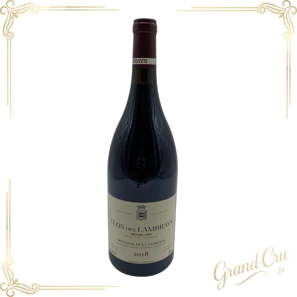 Magnum de Clos des Lambrays 2018, Grand Cru de Bourgogne en appellation Morey-Saint-Denis