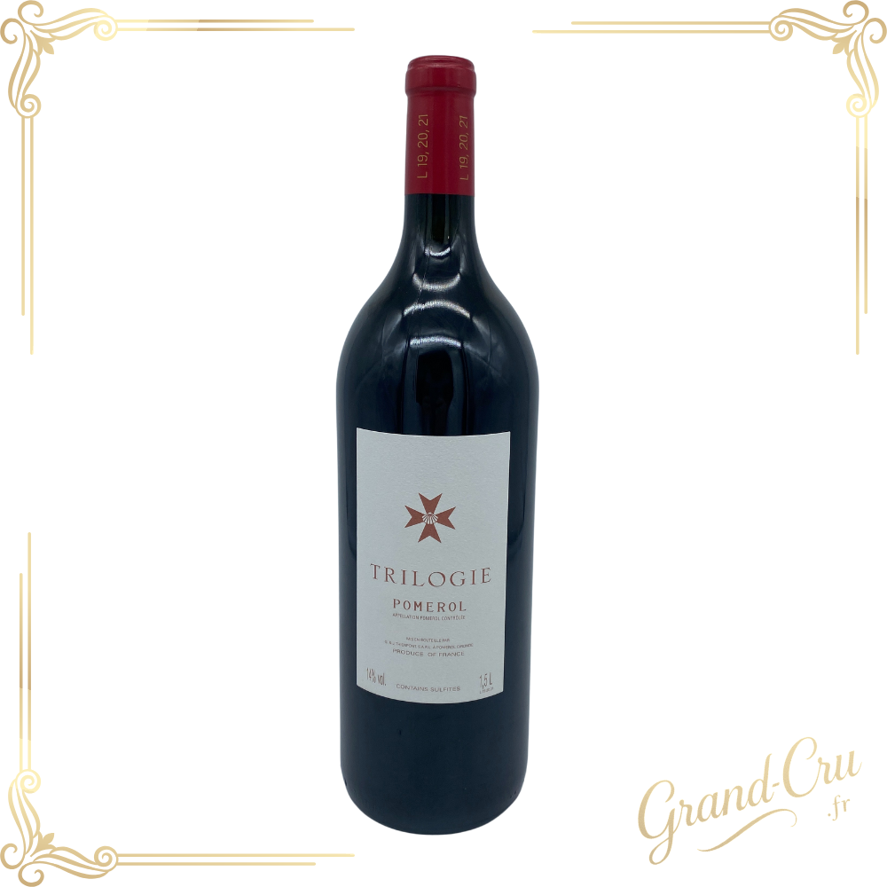Château Le Pin Trilogie 2019‑2020‑2021 Magnum – Bordeaux Pomerol rare, cuvée prestigieuse en grand format, assemblage exceptionnel de trois millésimes