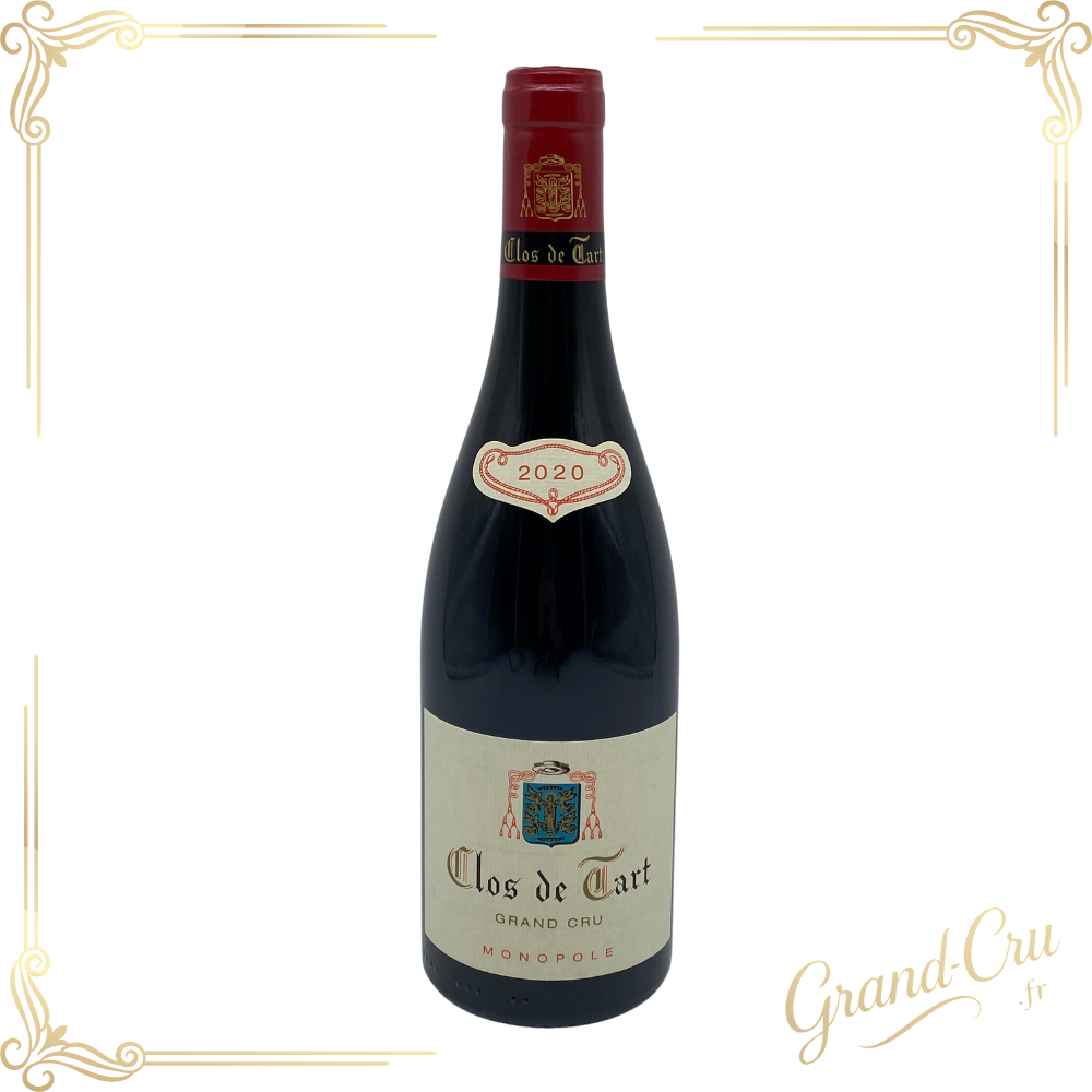 Bouteille de Clos de Tart Grand Cru 2020, vin rouge d’exception de Bourgogne