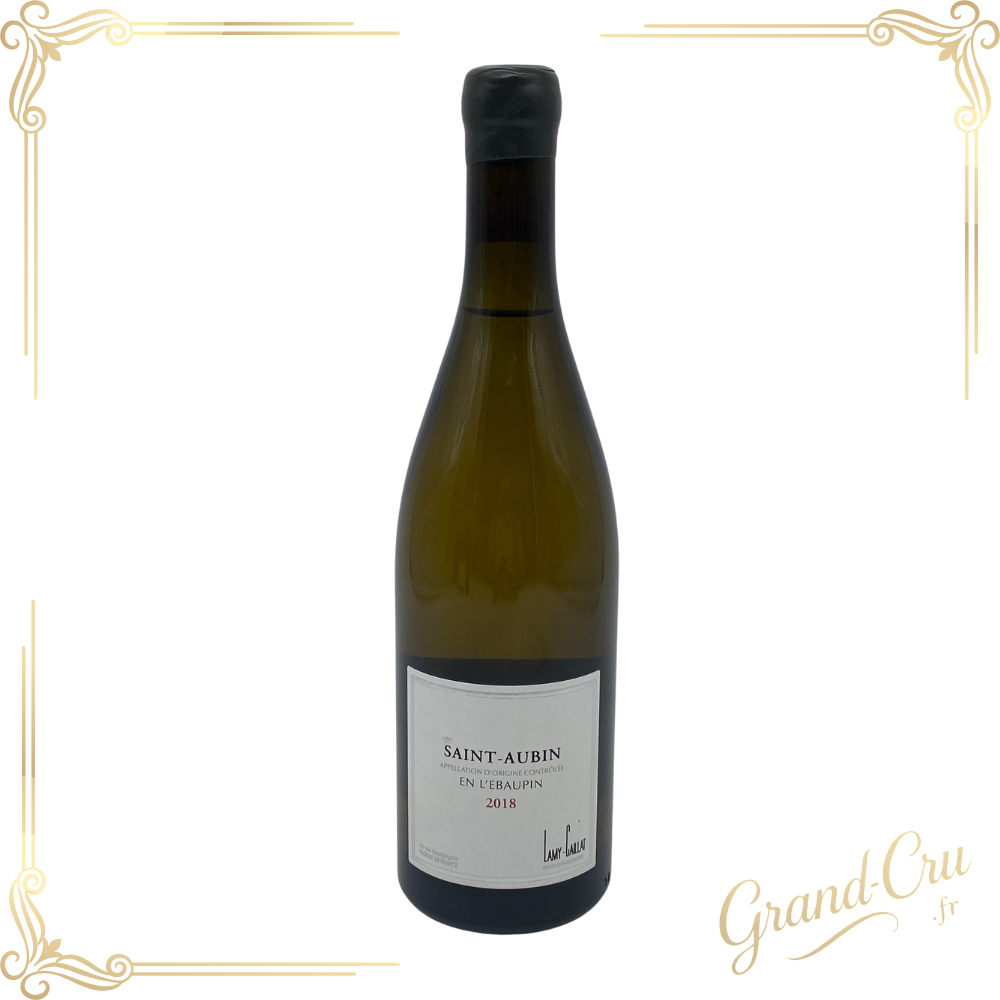 Bouteille de Saint-Aubin en L'Ebaupin 2018 domaine Lamy Caillat